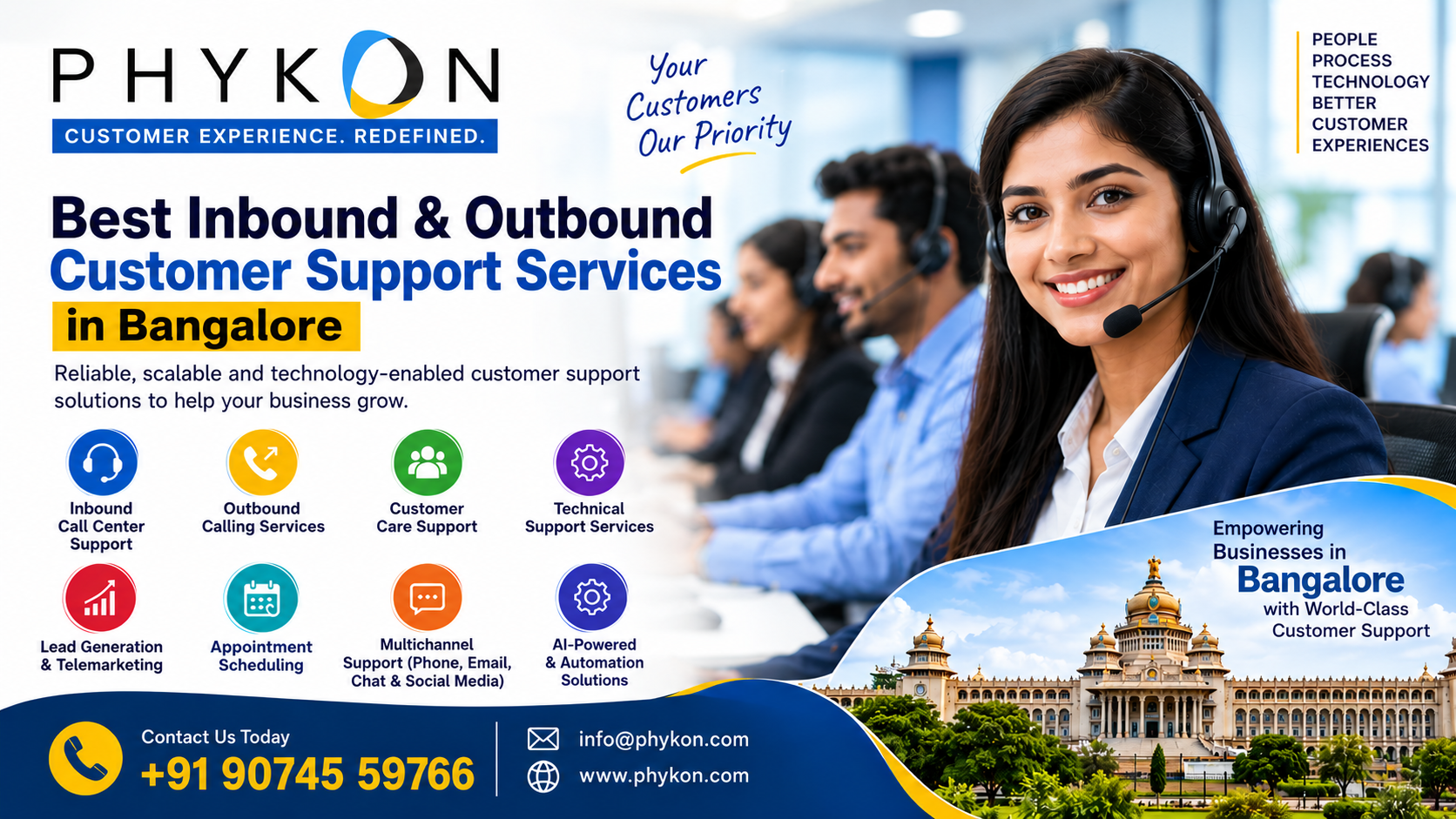 Best Inbound & Outbound Customer Support Services in Bangalore